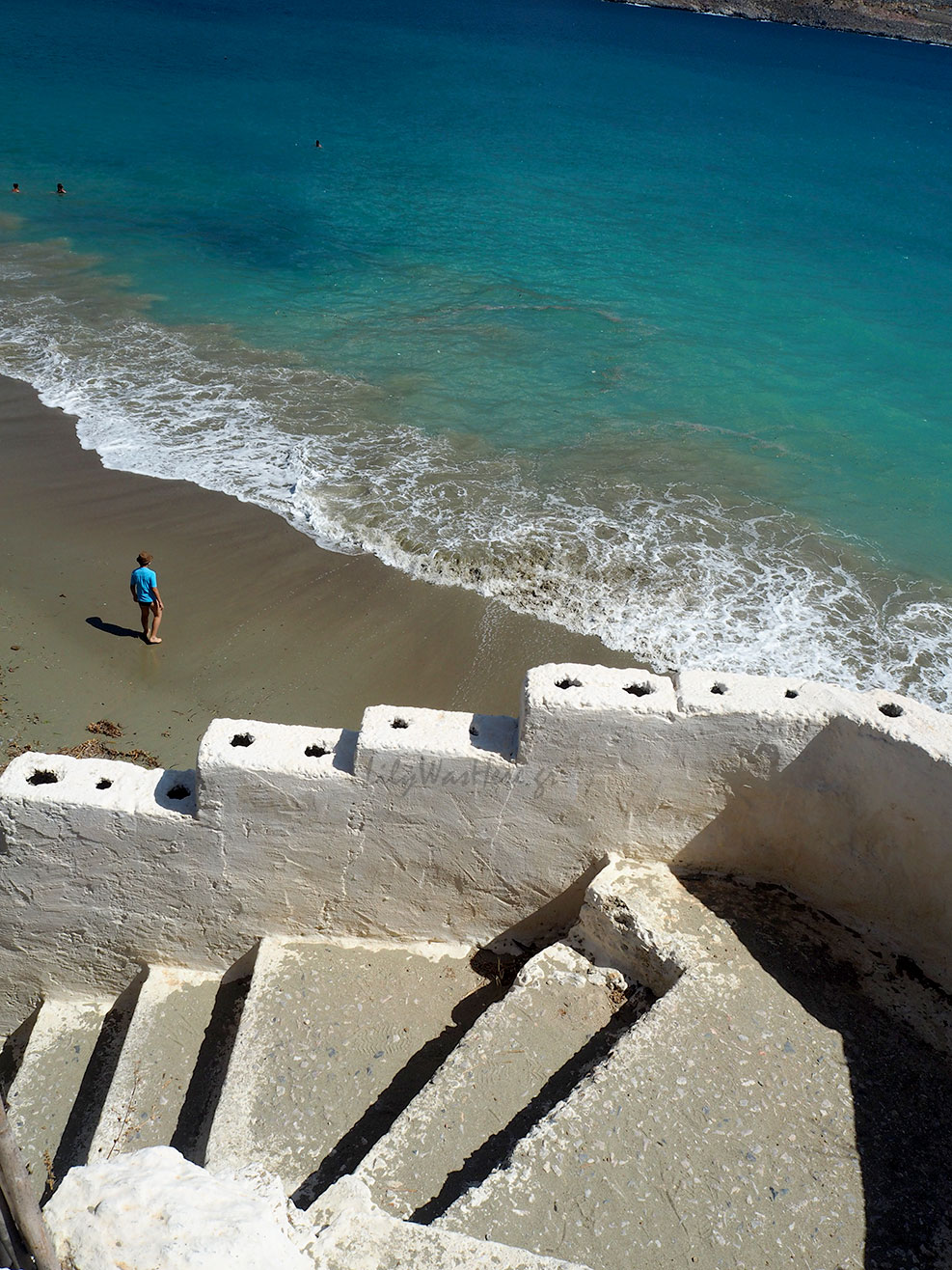 Παραλία Λεβρώσος, Levrossos beach, Amorgos, Levrossos Amorgos,
