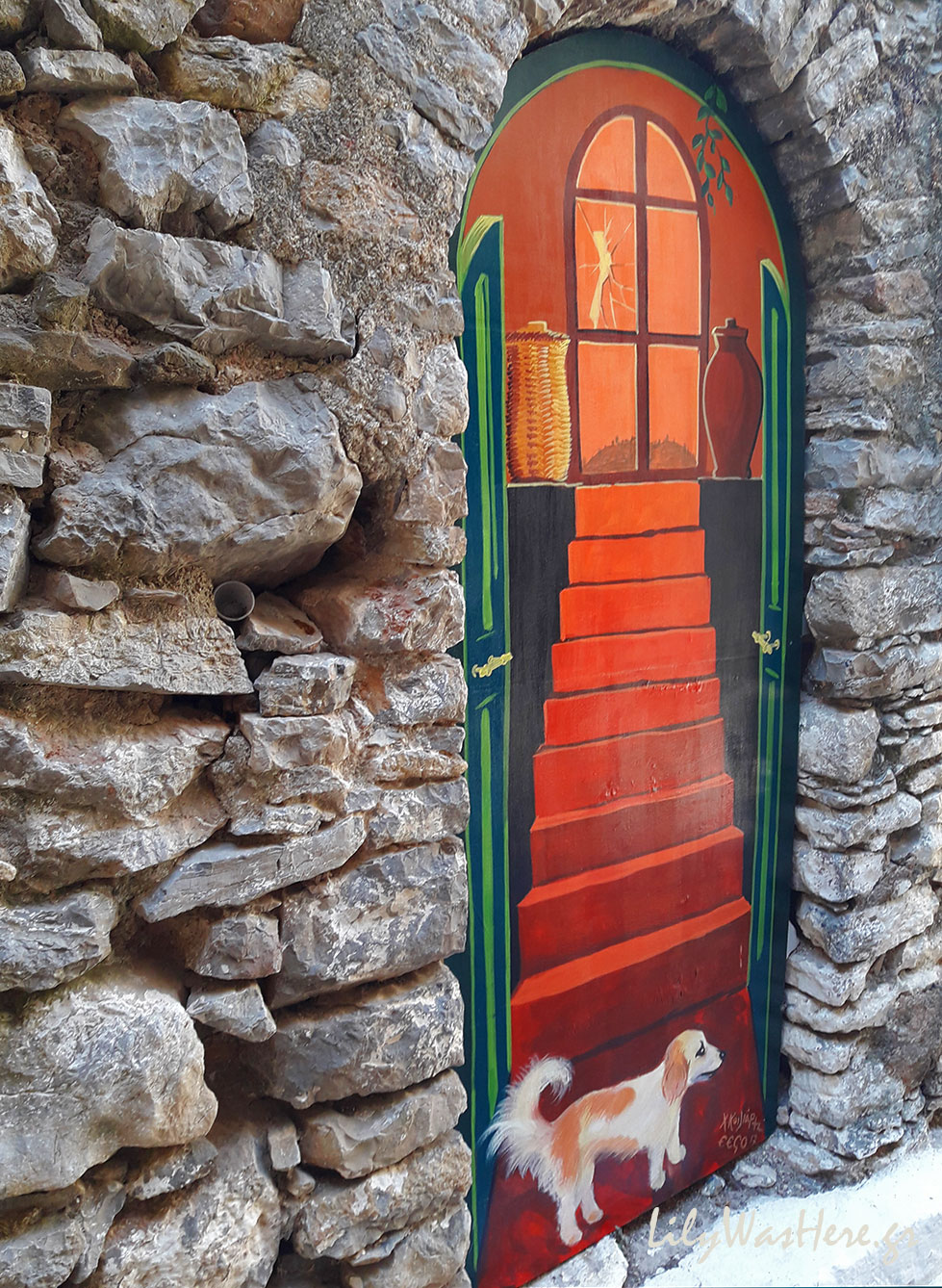 Ολύμποι Χίος, Chios Olympoi village