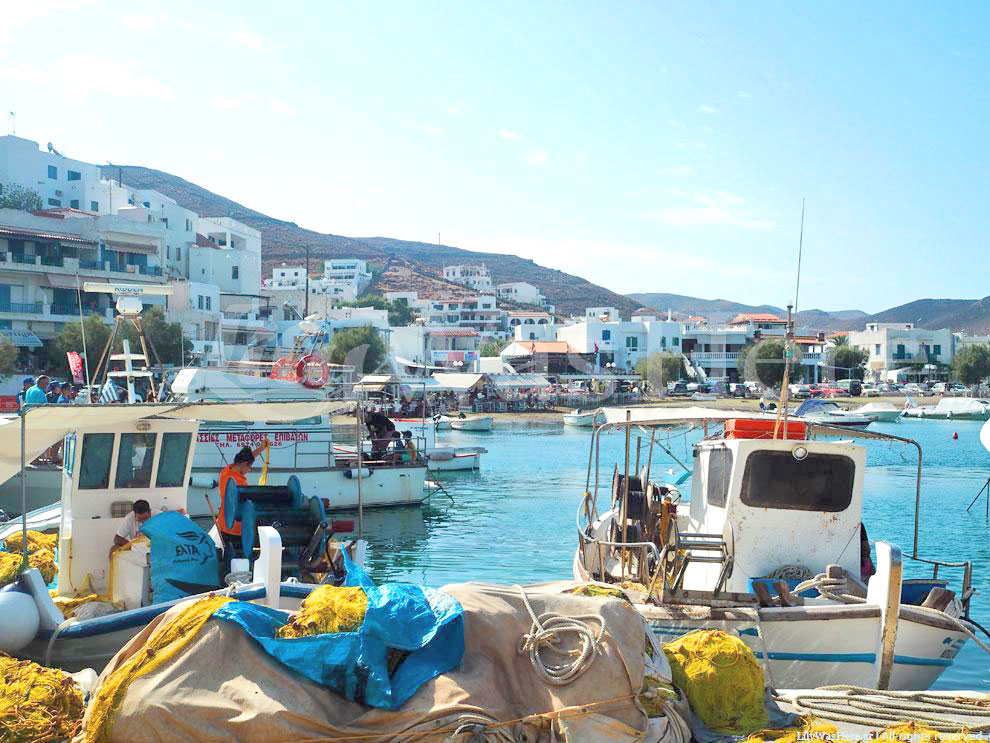 Λιμάνι Μέριχα Κύθνος - Merihas port Kythnos