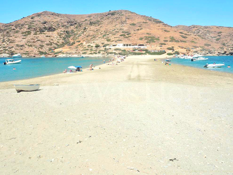 Παραλία Κολώνα Κύθνος -  Kolona beach Kythnos Greece,