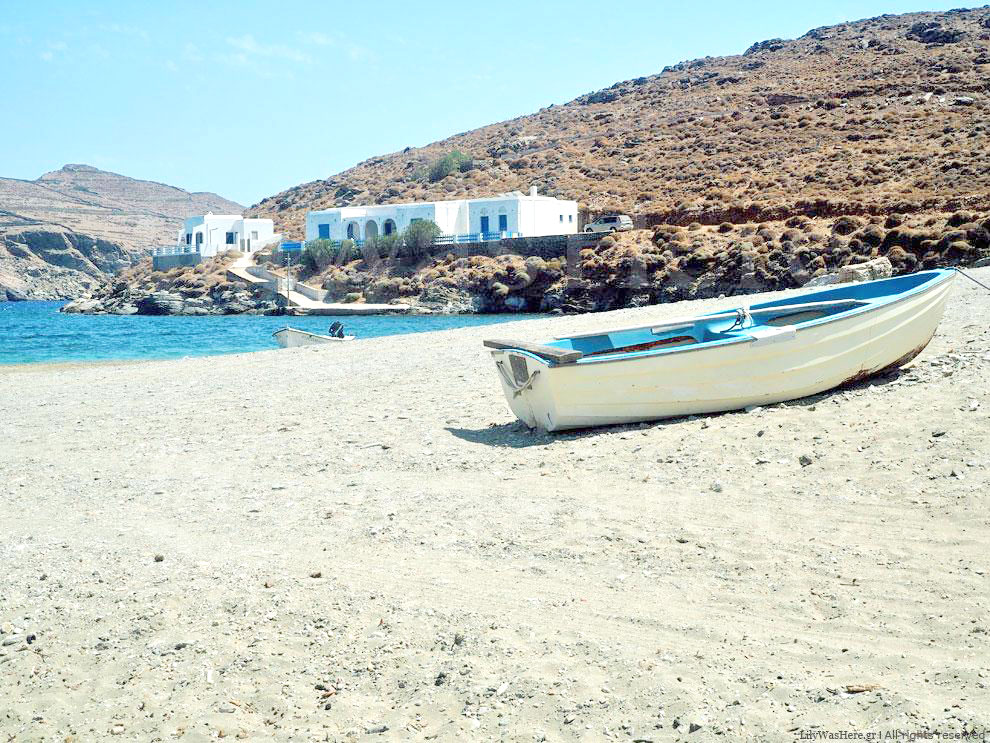 Παραλία Κολώνα Κύθνος -  Kolona beach Kythnos Greece,