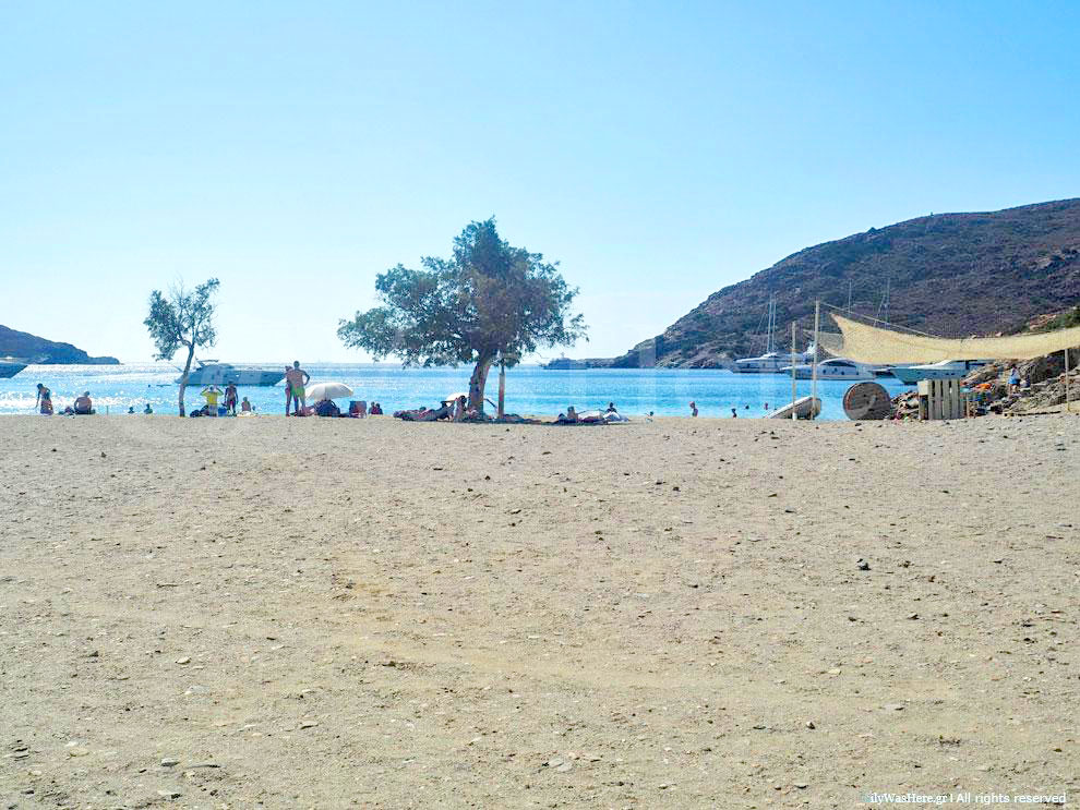 Παραλία Κολώνα Κύθνος -  Kolona beach Kythnos Greece,