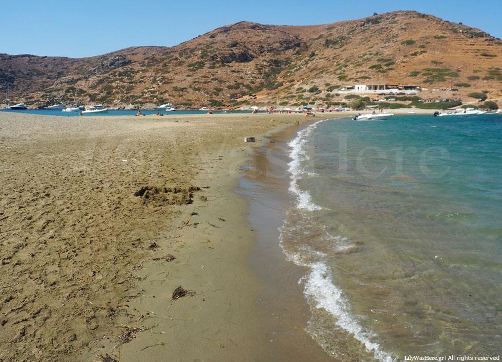 Παραλία Κολώνα Κύθνος -  Kolona beach Kythnos Greece,