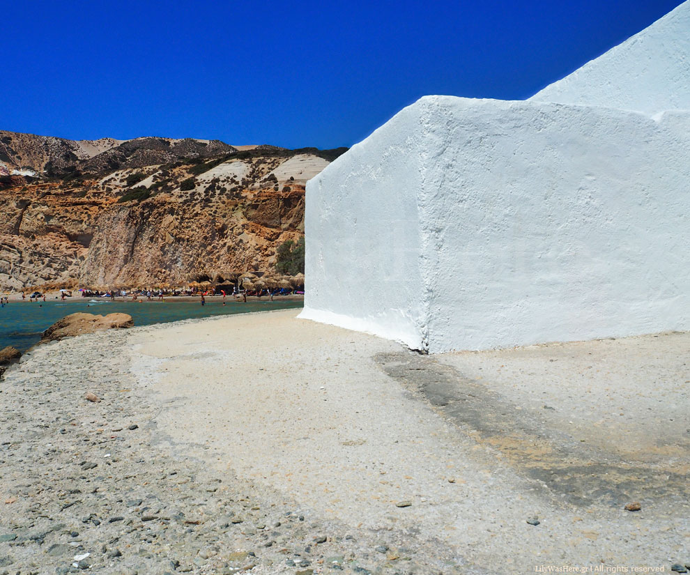 Φυριπλάκα παραλία Μήλος - Milos Firiplaka beach