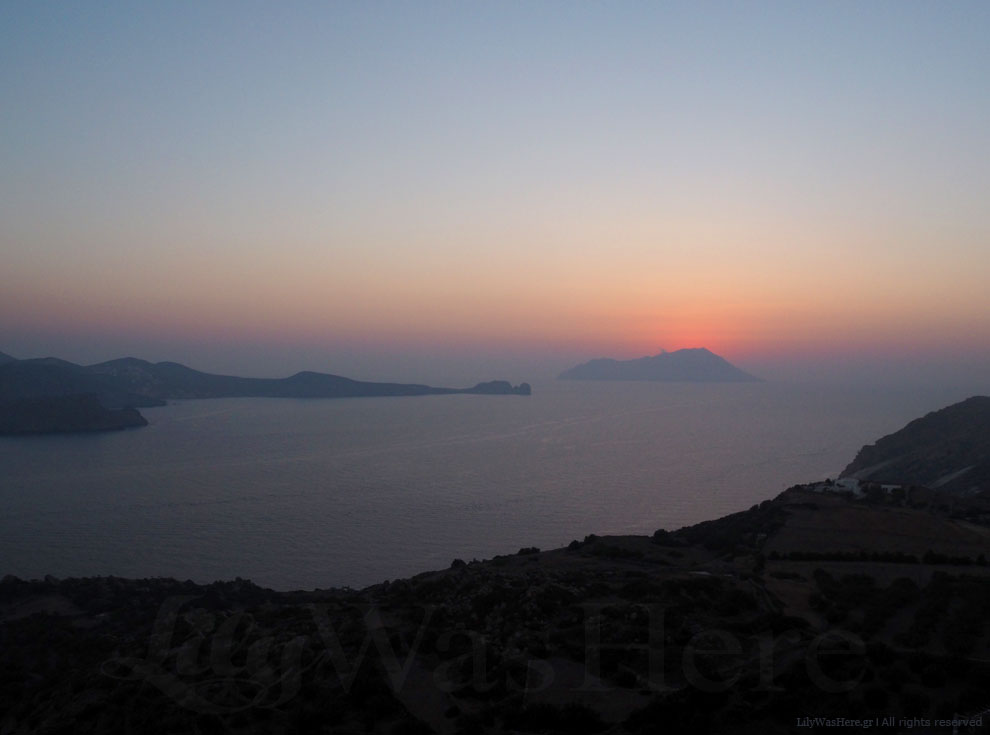 Ηλιοβασίλεμα Πλάκα Μήλος - Milos Plaka Sunset