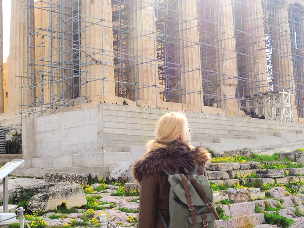 Επίσκεψη στην Ακρόπολη