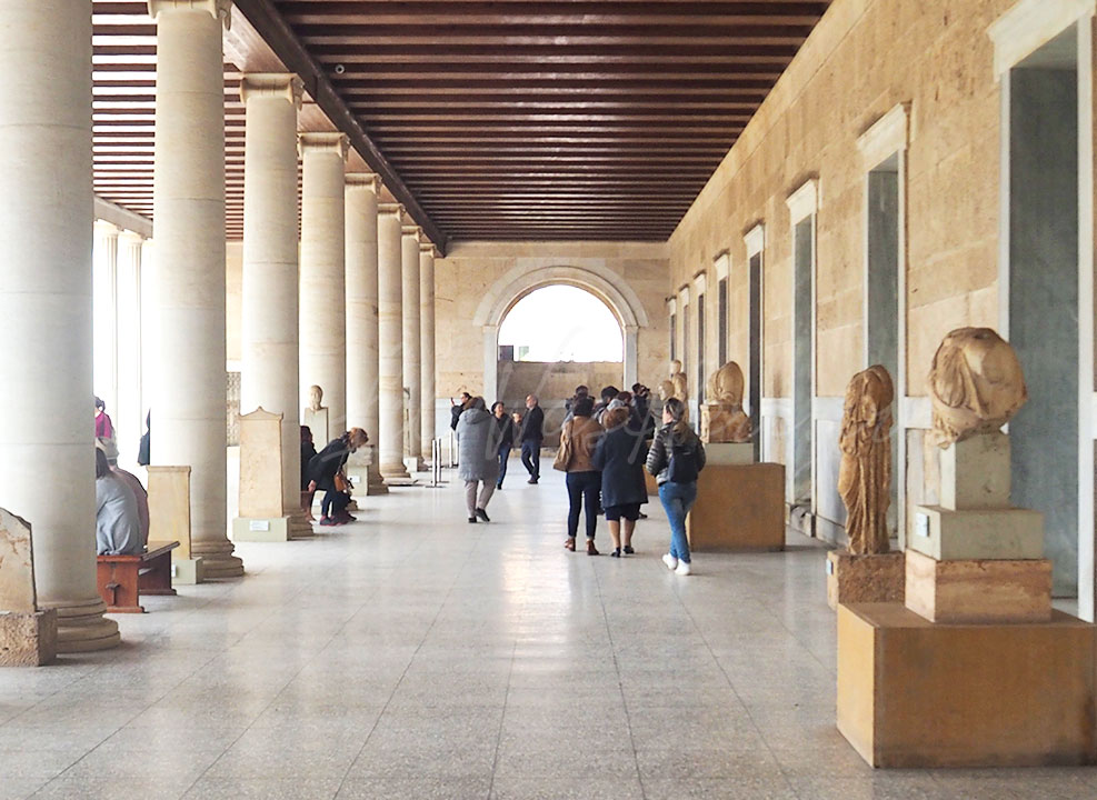 Στοά του Αττάλου Αθήνα | Stoa of Attalos