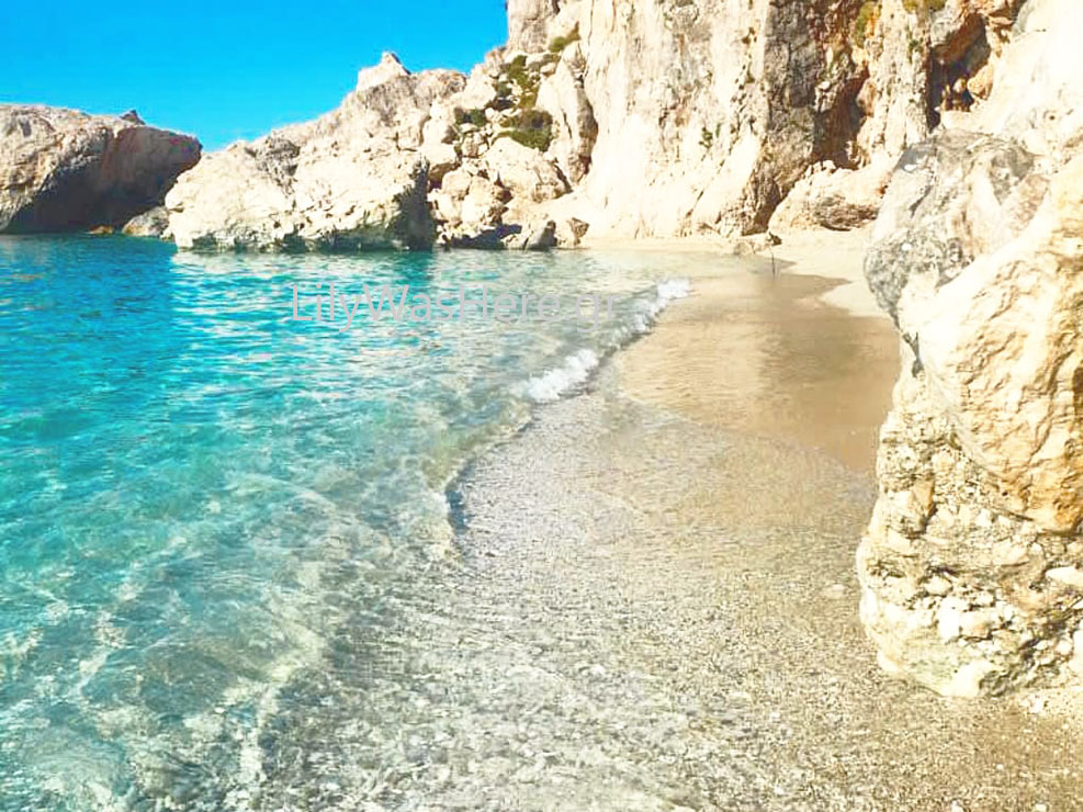 Λευκάδα Κάθισμα παραλία Kathisma beach Lefkada
