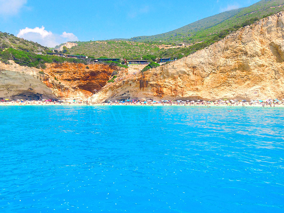 Πόρτο Κατσίκι Λευκάδα, Λευκάδα παραλία Πόρτο Κατσίκι - Porto Katsiki beach Lefkada, Lefkada Porto Katsiki beach