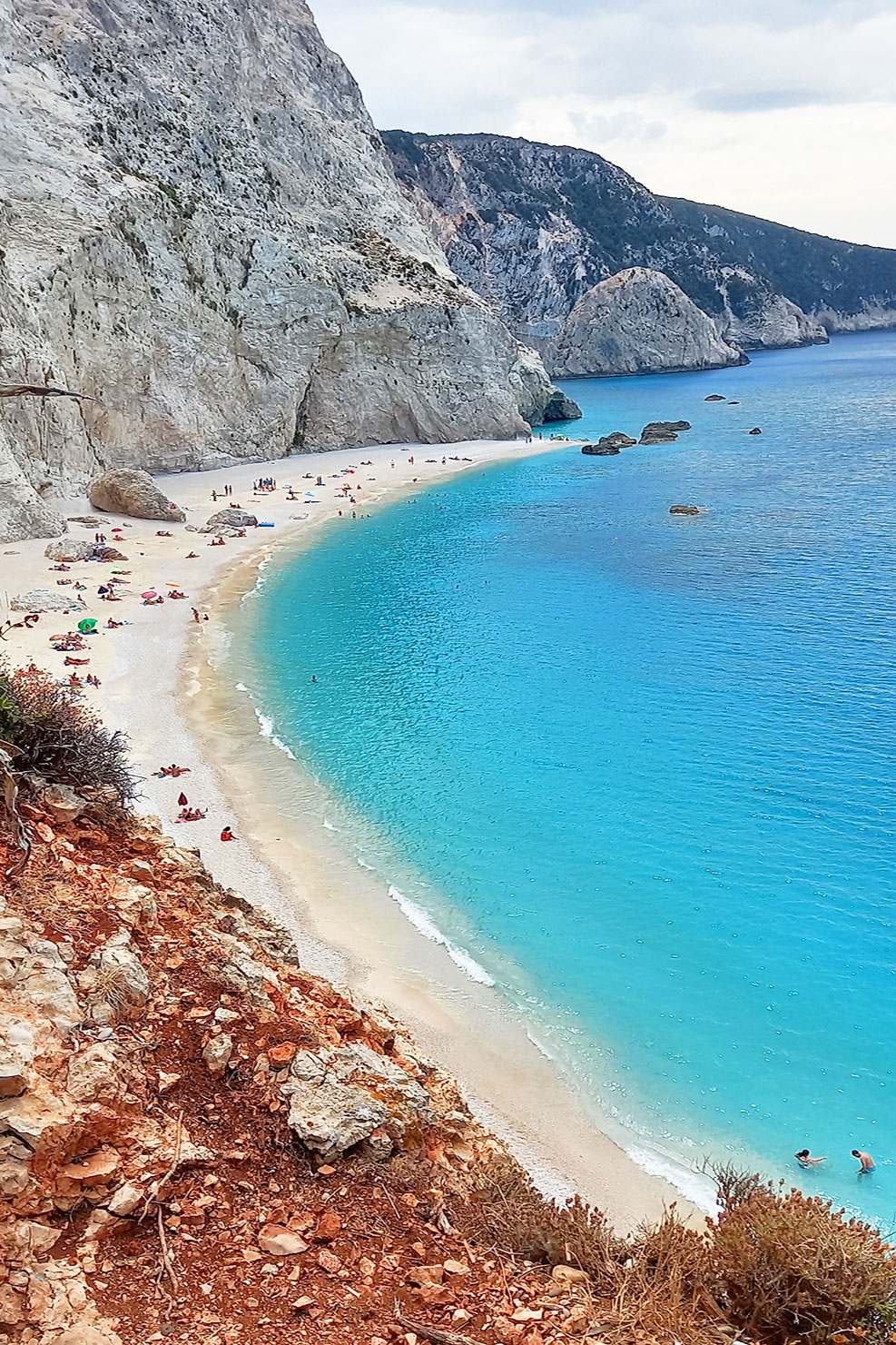Πόρτο Κατσίκι Λευκάδα, Λευκάδα παραλία Πόρτο Κατσίκι - Porto Katsiki beach Lefkada, Lefkada Porto Katsiki beach