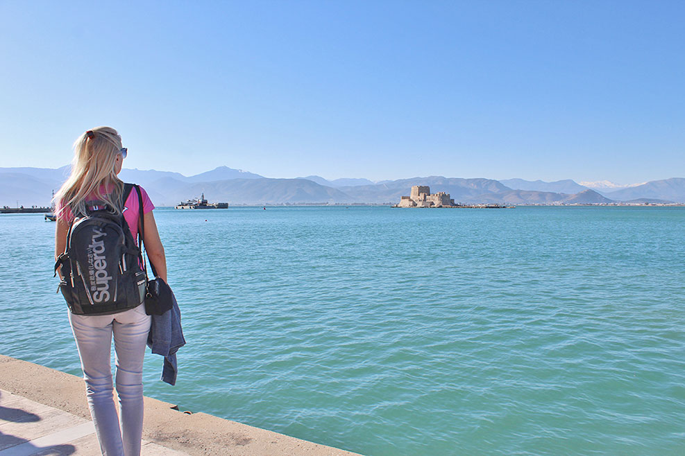 Ταξίδι στο Ναύπλιο - Θέα στο Μπούρτζι