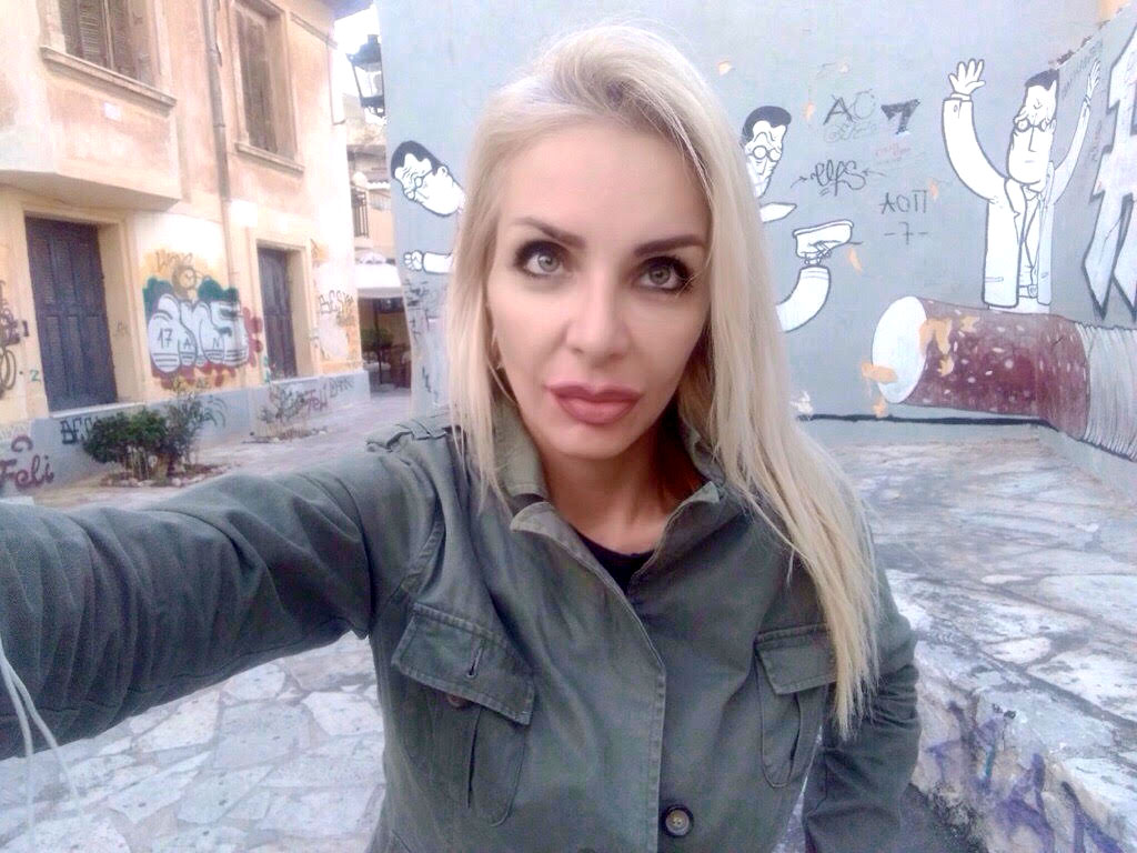 Lily was here in Plaka Athens city center