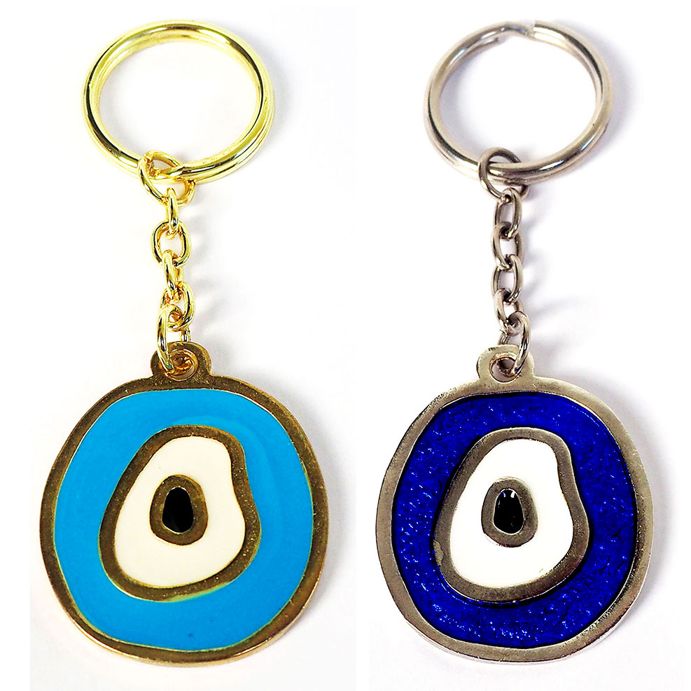 Greek Evil's Eye Protection Mati | Keychain