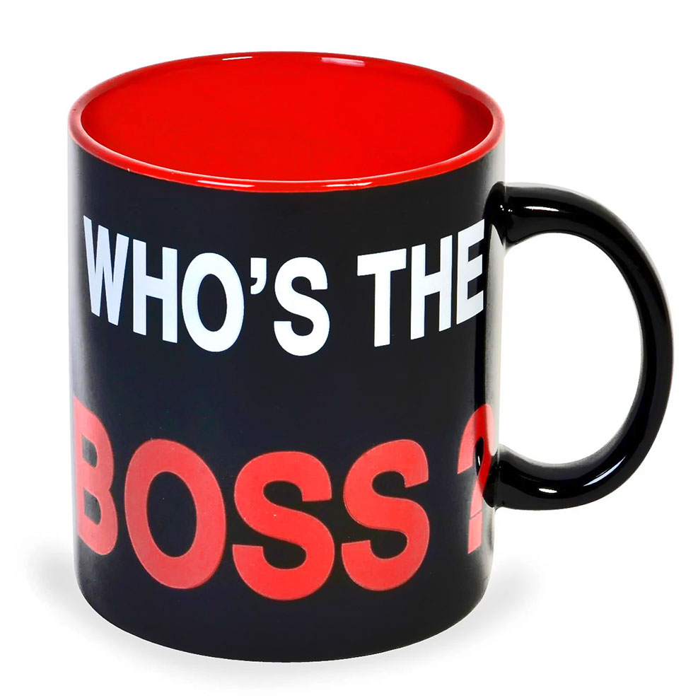 Who's the boss | 815ml giant mug
