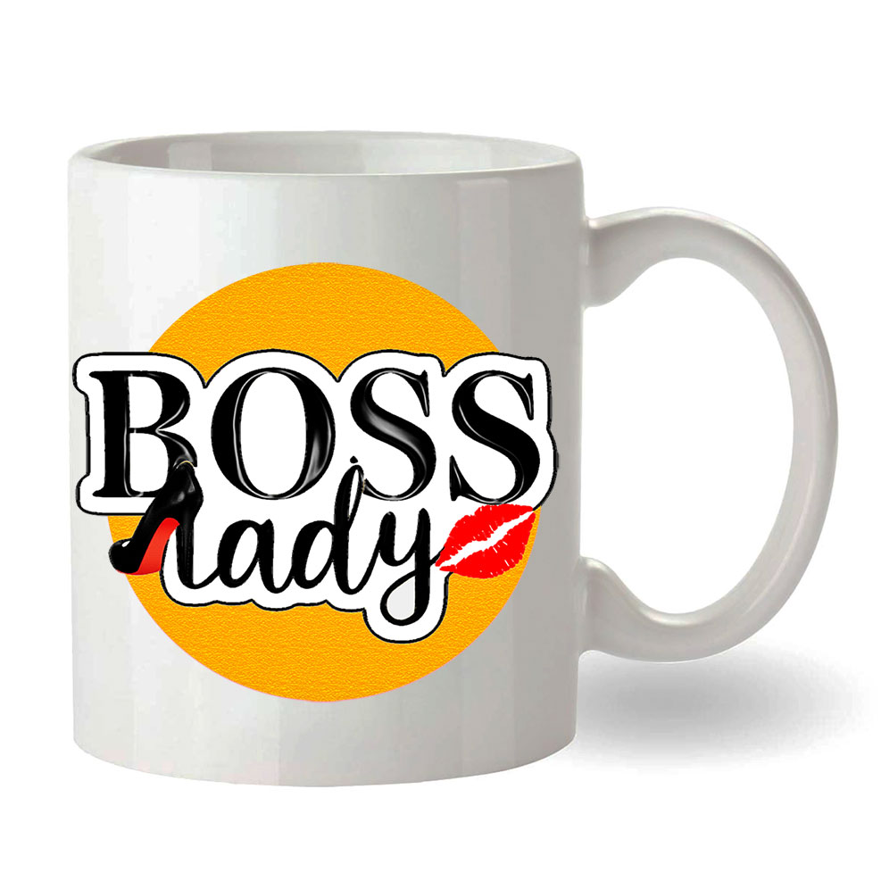 Boss Lady Ανοικτό Πορτοκαλί Κούπα