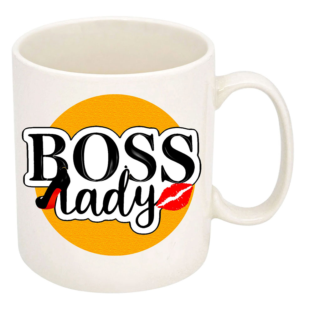 Boss Lady Κούπα | Κίτρινη