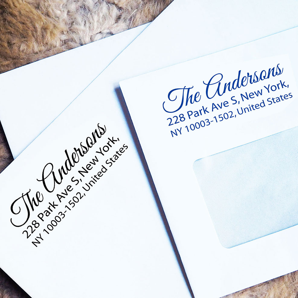 Signature and Address Stamps