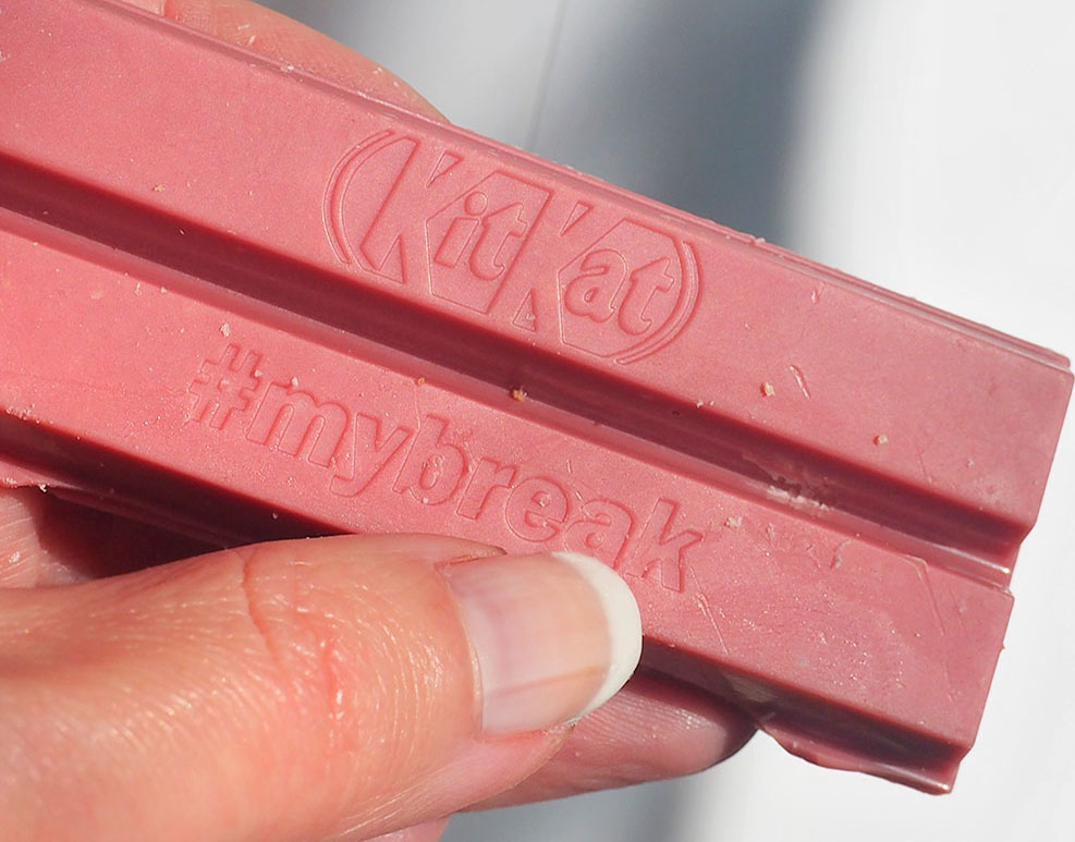 KitKat Ruby chocolate pink