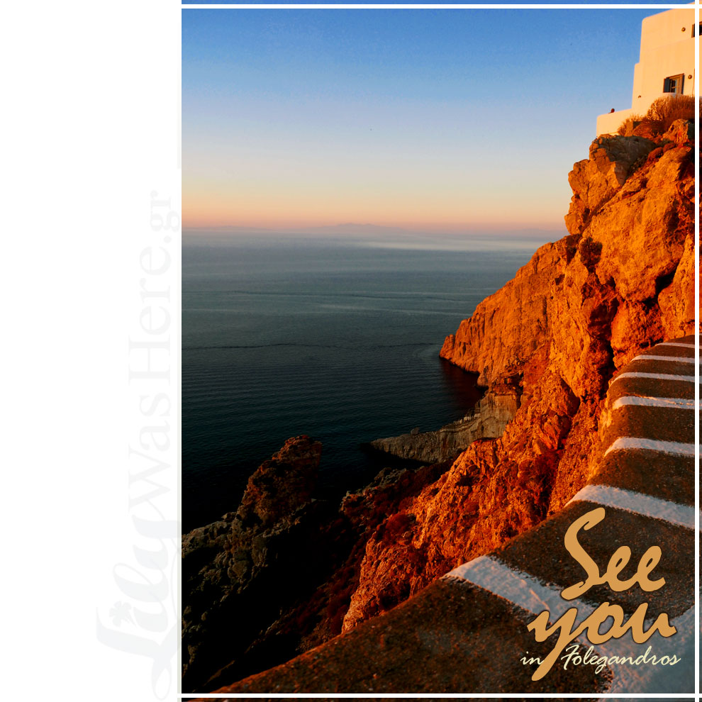 See you in Folegandros, SEA YOU