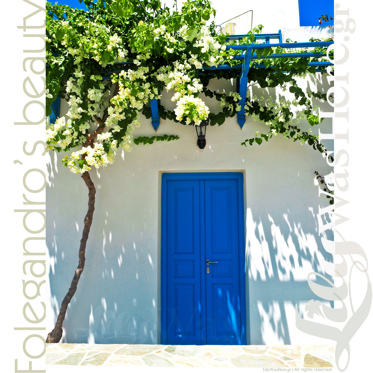 Folegandros beauty, GReek travel postcards
