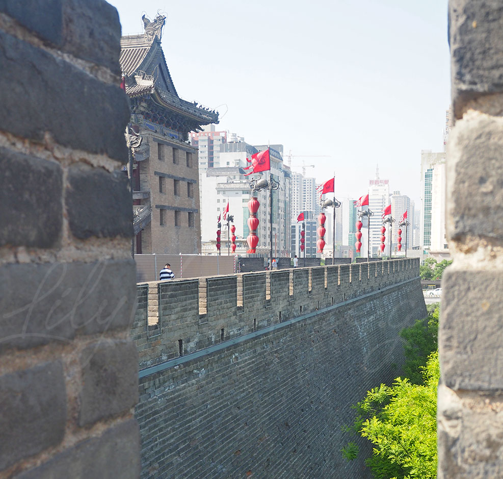 Τα τείχη της κινέζικης πόλης Σιάν