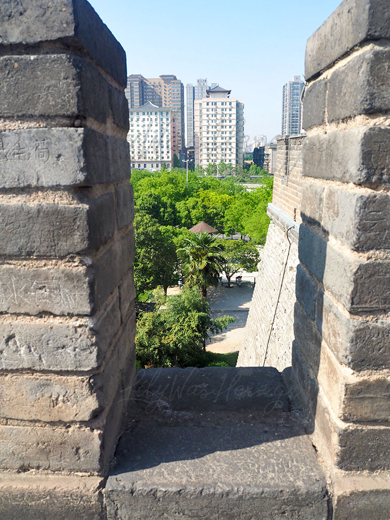 Τα τείχη της κινέζικης πόλης Σιάν