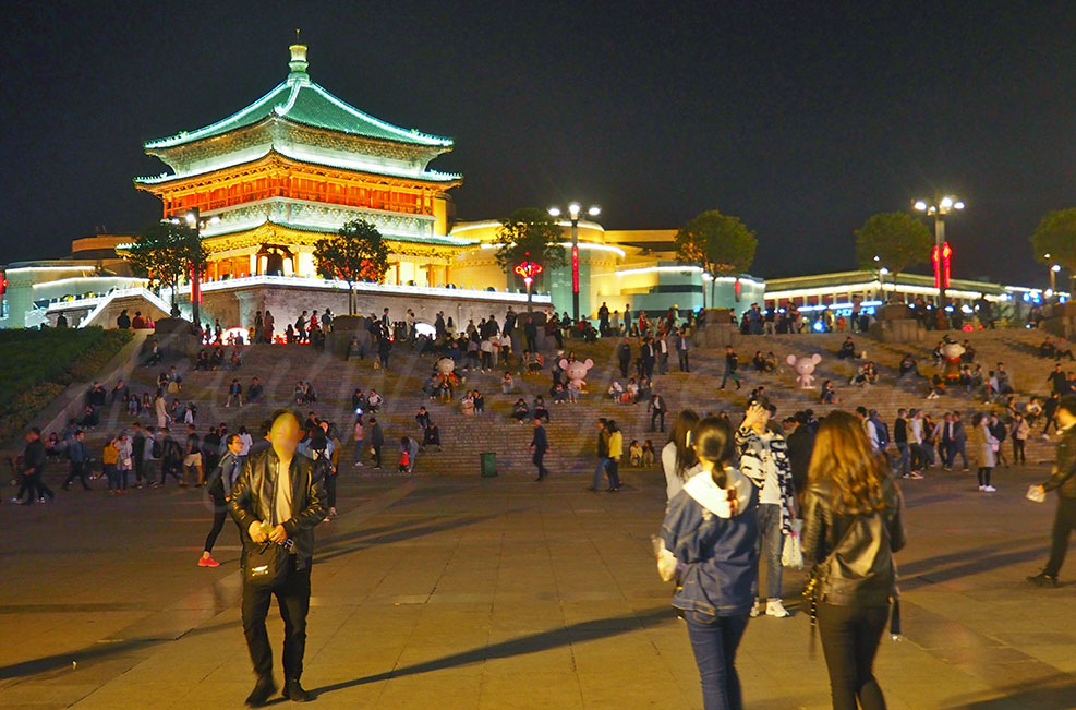 Xian at night