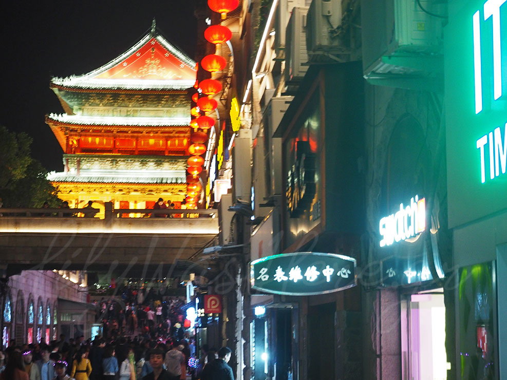 Στο κέντρο της Σιάν, προς τη μουσουλμανική συνοικία