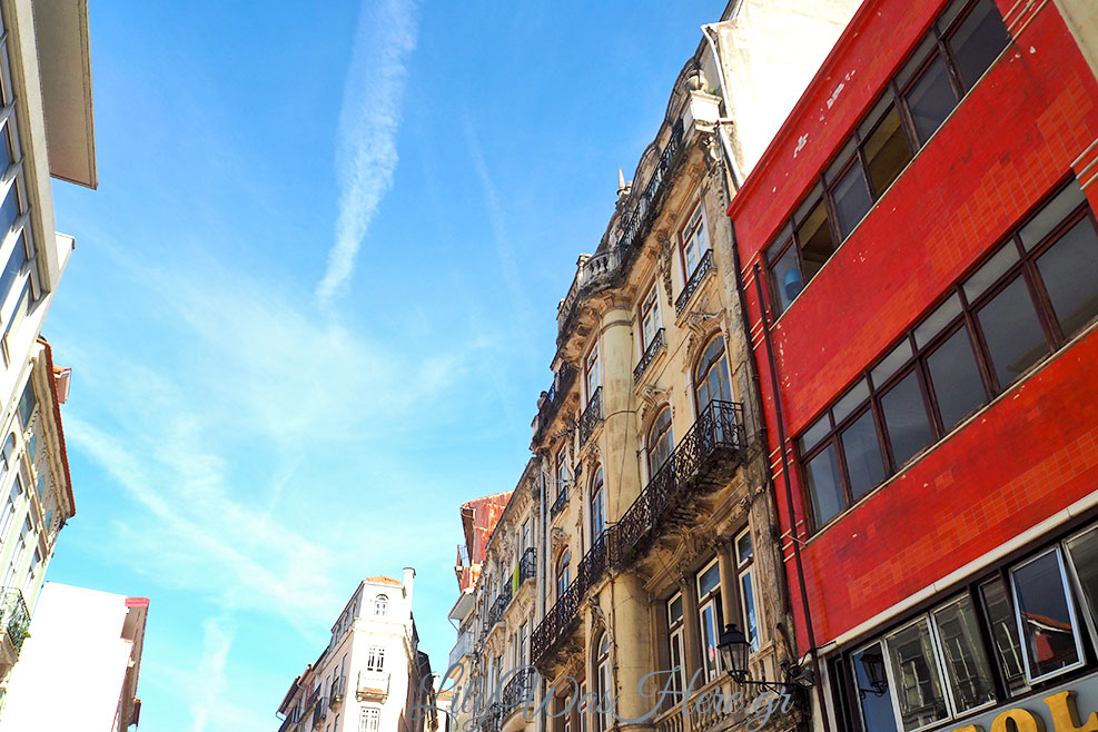 Coimbra buildings Portugal