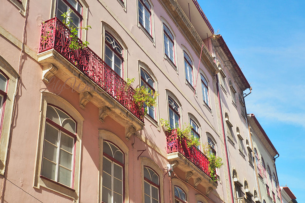 Coimbra buildings Portugal