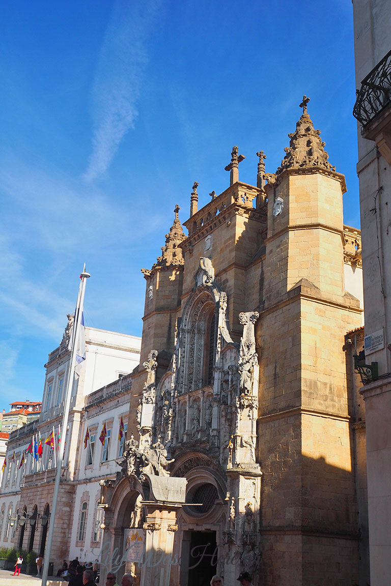 Coimbra buildings Portugal