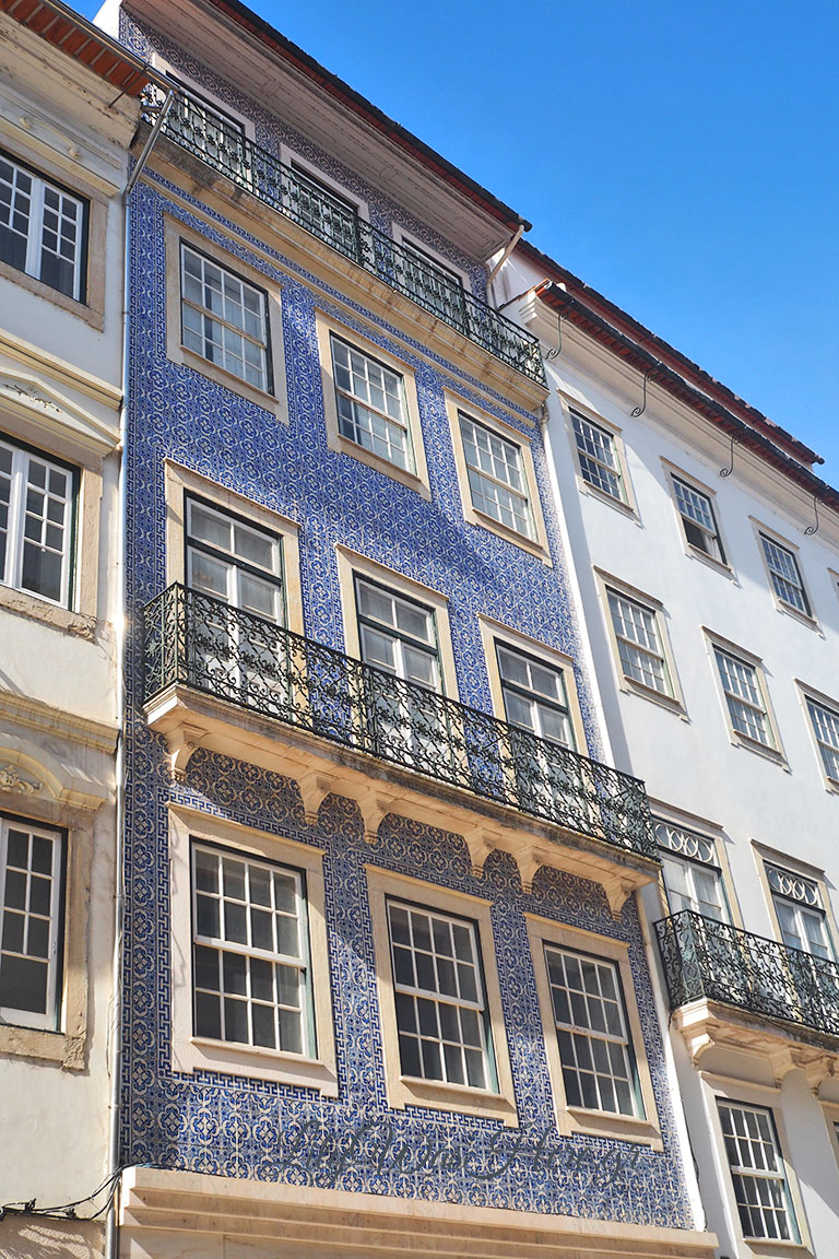 Coimbra buildings Portugal