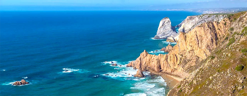 Cabo da Roca Portugal from above